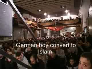 German boy convert to Islam - LIVE