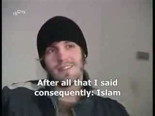 Tv Report -German atheist convert to Islam -English Subtitle