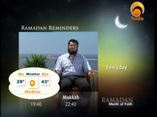 Huda Tv - Ramadan Reflections - Shaikh Issa Asha - Episode 4